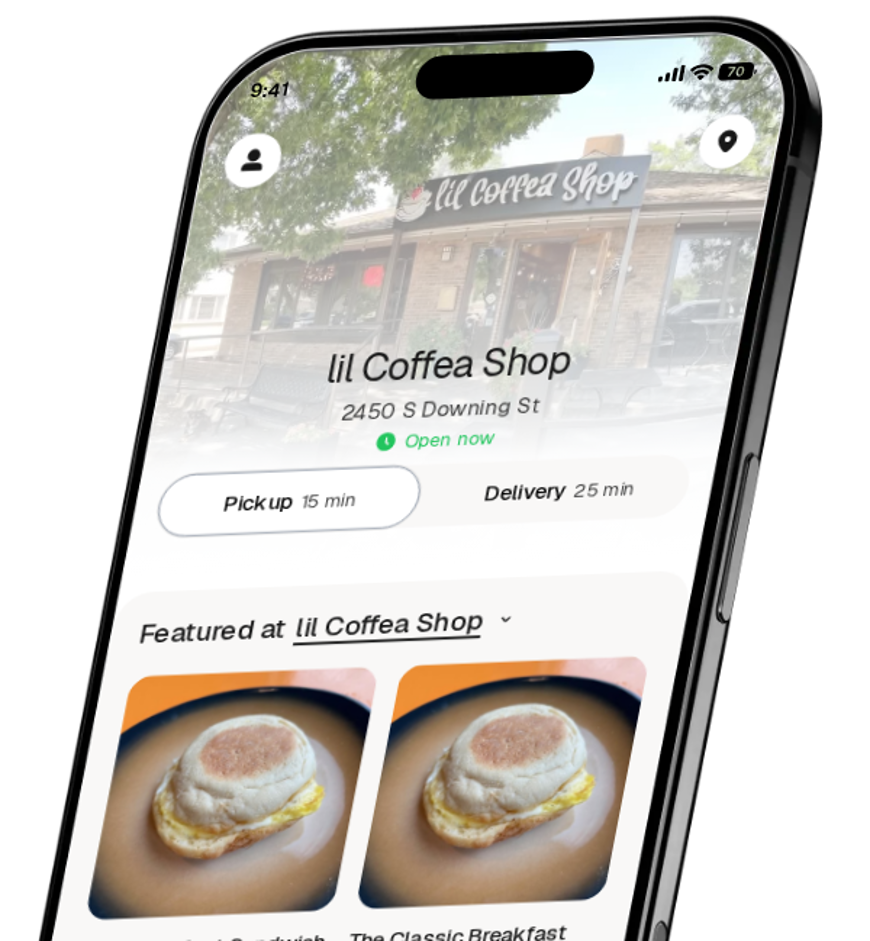 lil Coffea Shop app preview