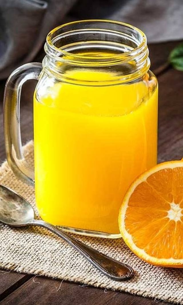 Humankind Orange Juice.