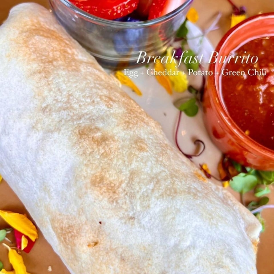 Delicious Breakfast Burrito