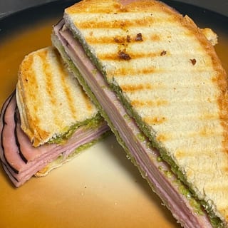 Grilled Pesto & Ham