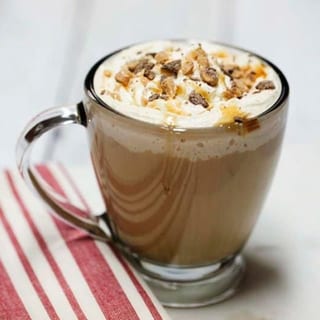 Chocolate Toffee Nut Latte