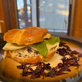 Cranberry Pecan Chicken Salad Croissant