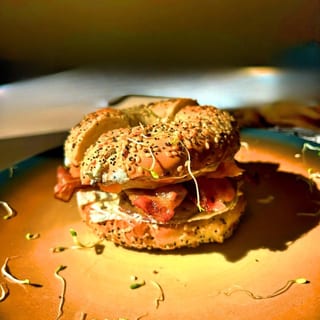Breakfast Bagel Sandwich